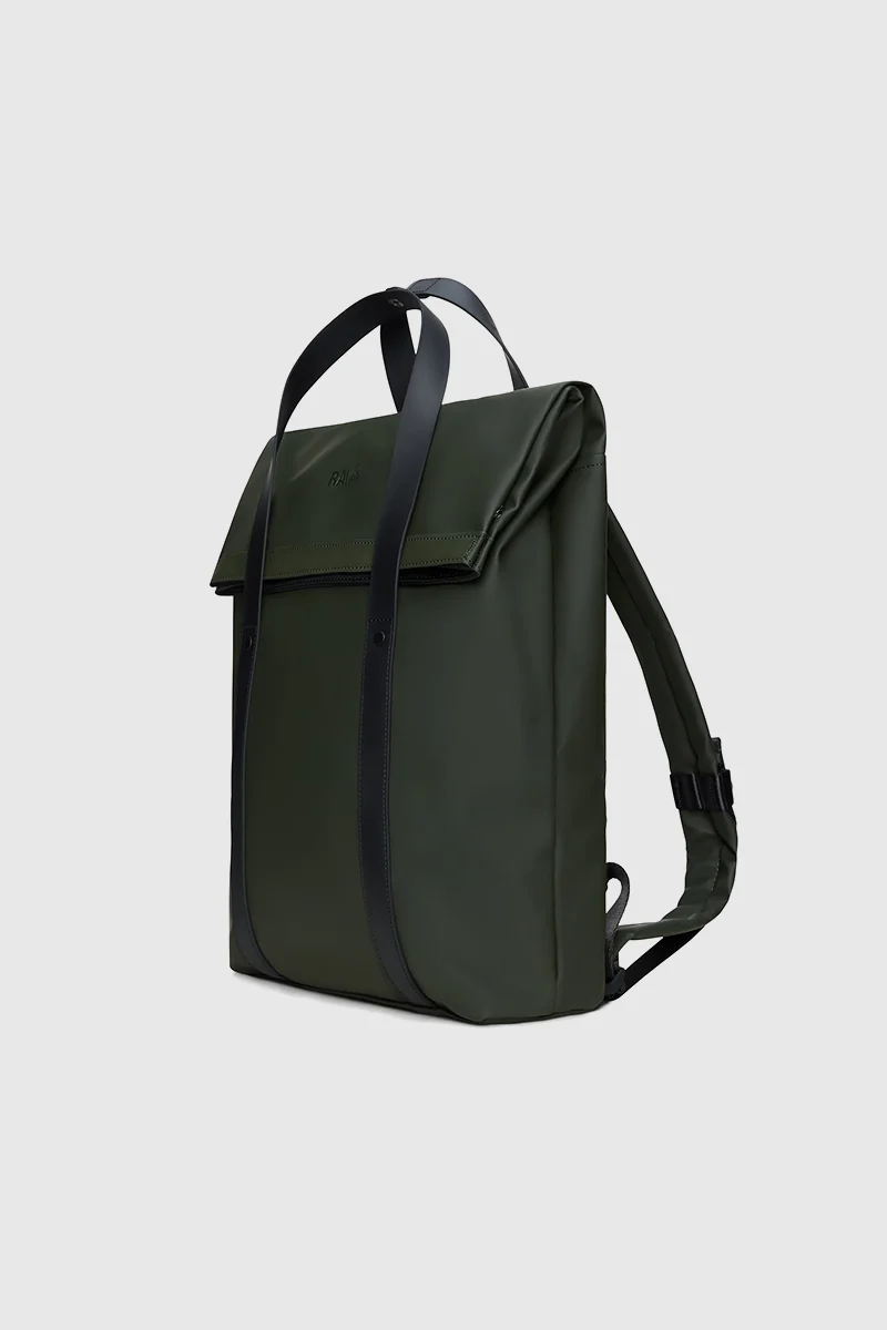 2 Way Tote Backpack - Green - Image 3