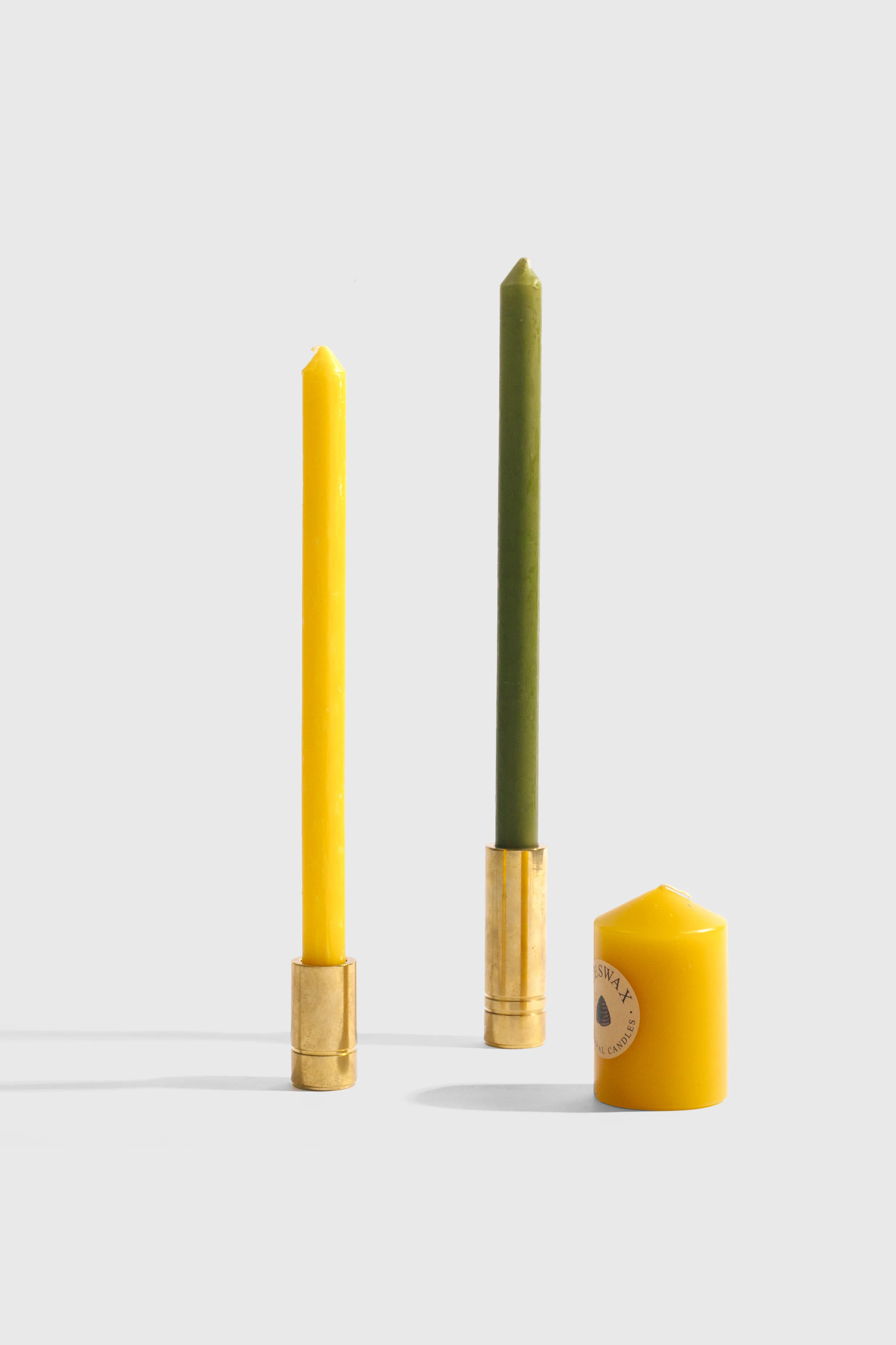 330mm Household Tapers Candle - Beeswax - Image 2