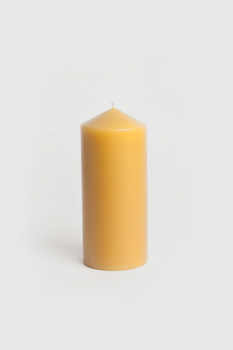 65x150mm Pillar Candle - Beeswax - Image 2
