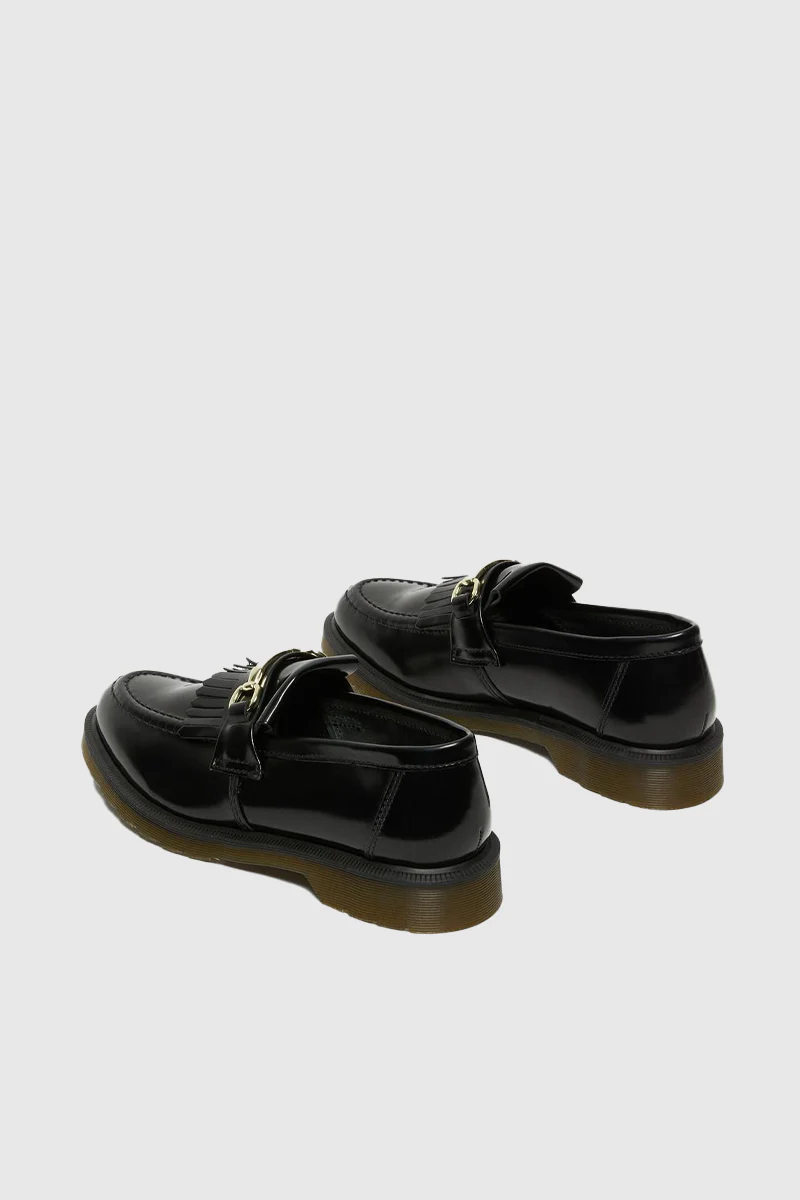 Adrian Snaffle Loafer - Black Polished Smooth - Image 6