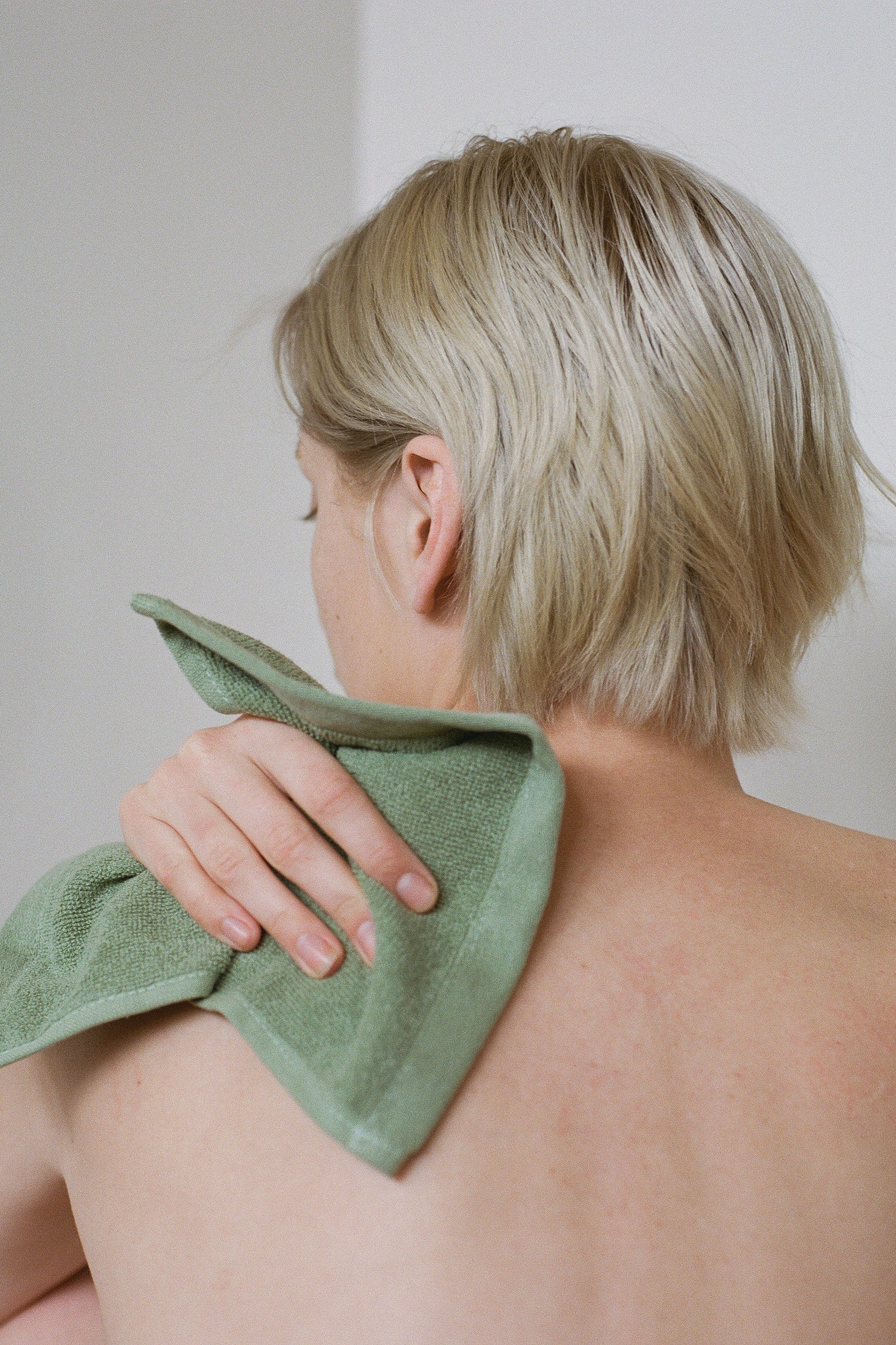 Agnes Face Cloth - Sage - Image 5
