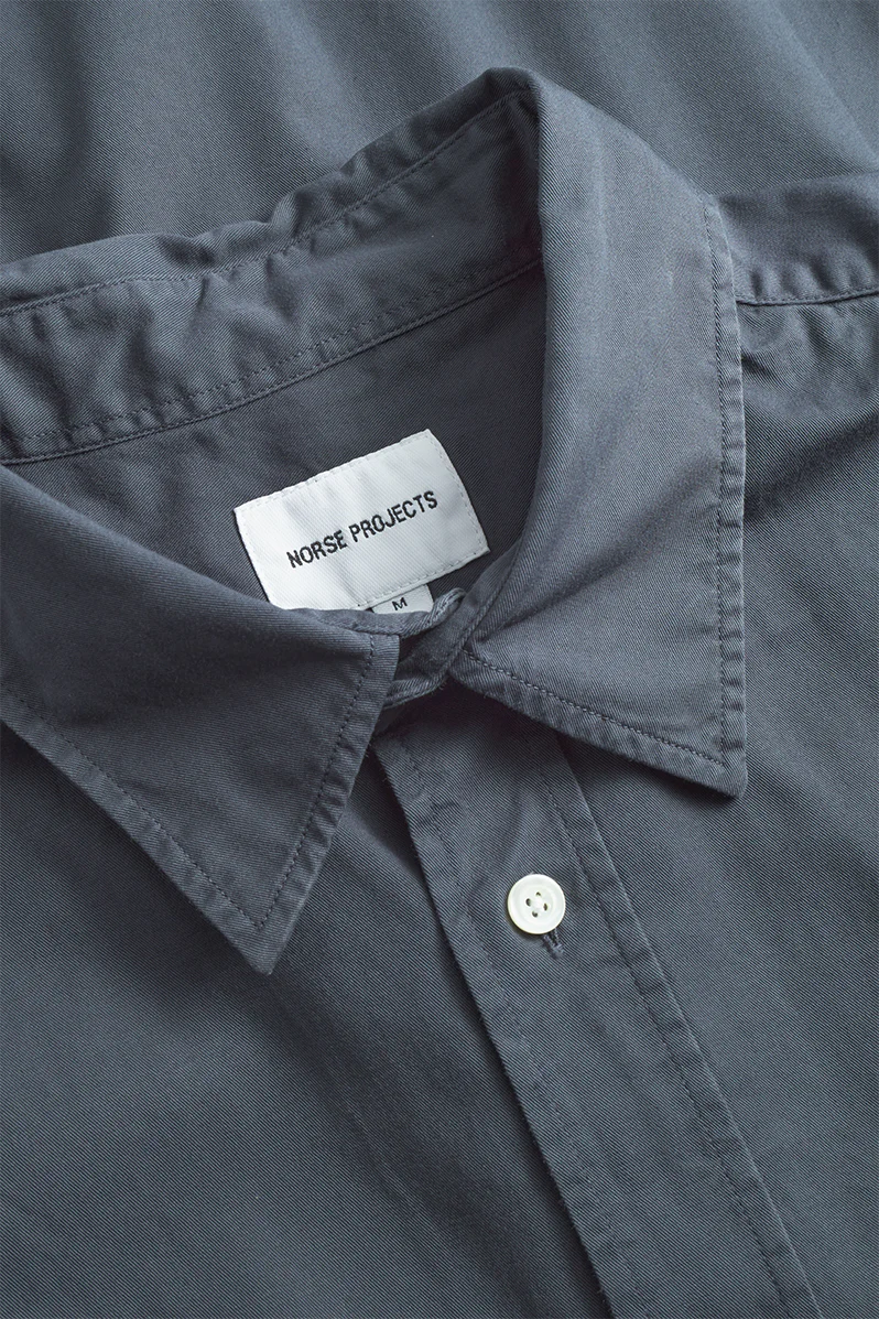Algot Twill Shirt - Graphite - Image 3