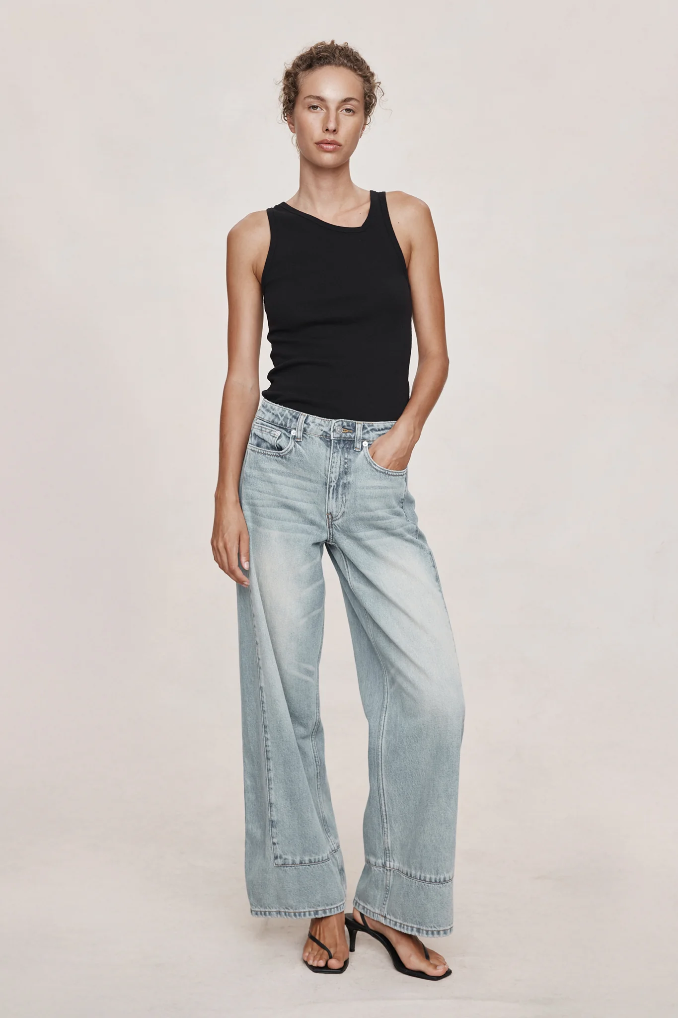 Border Jean - Faded Blue - Image 2