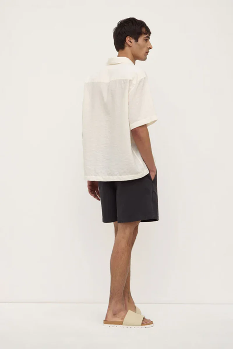 Brook Short Sleeve Shirt - Cream - Image 5