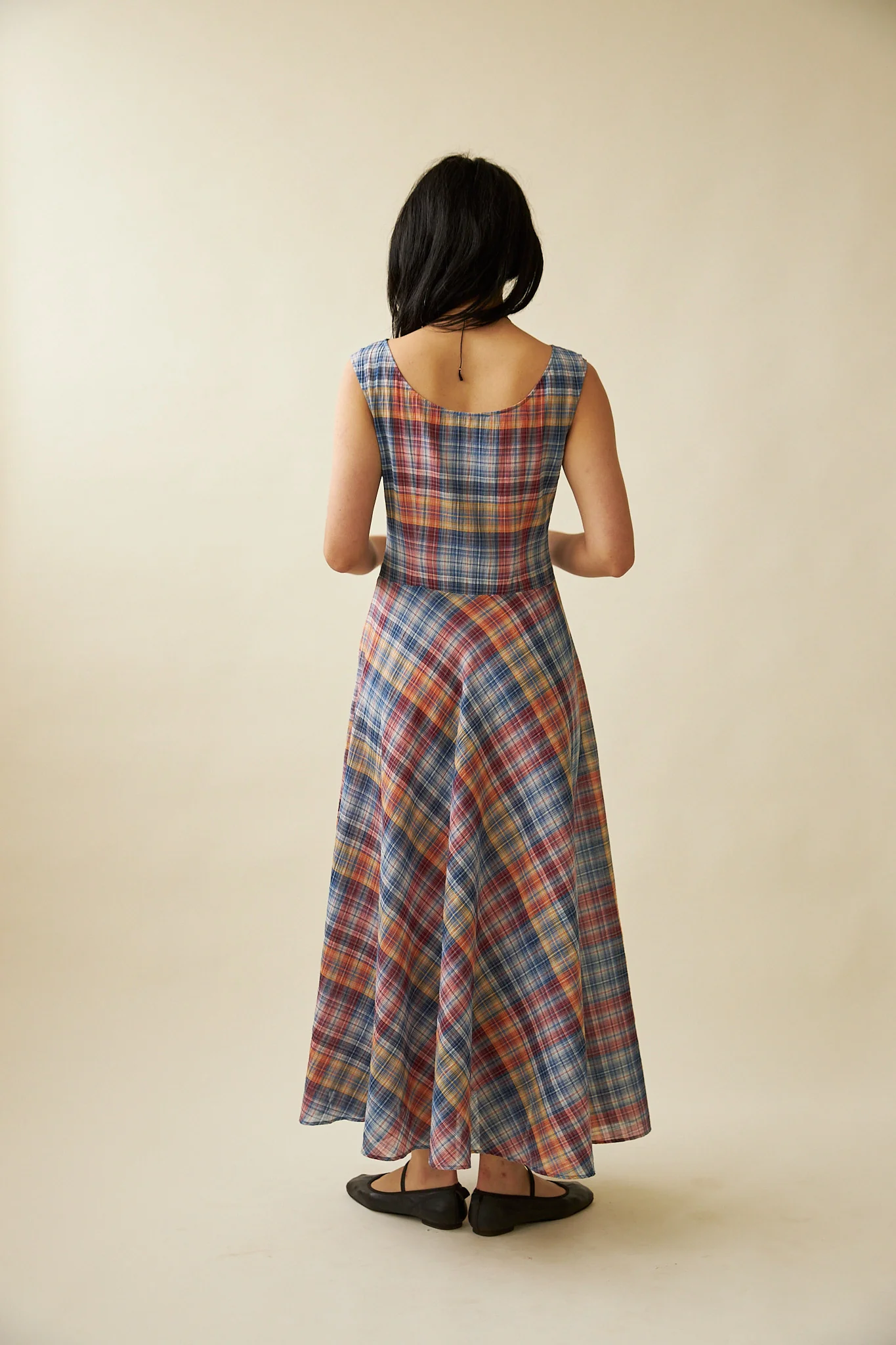 Cleo Dress - Primary Tartan - Image 6