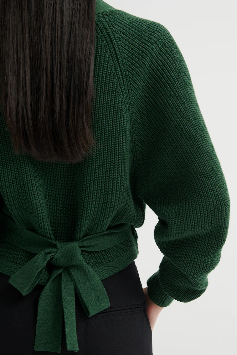 Composure Cardigan - Forest - Image 2