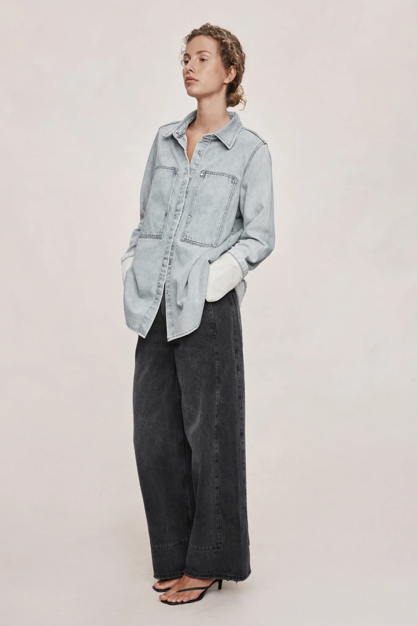 Crosta Shirt - Faded Blue - Image 3
