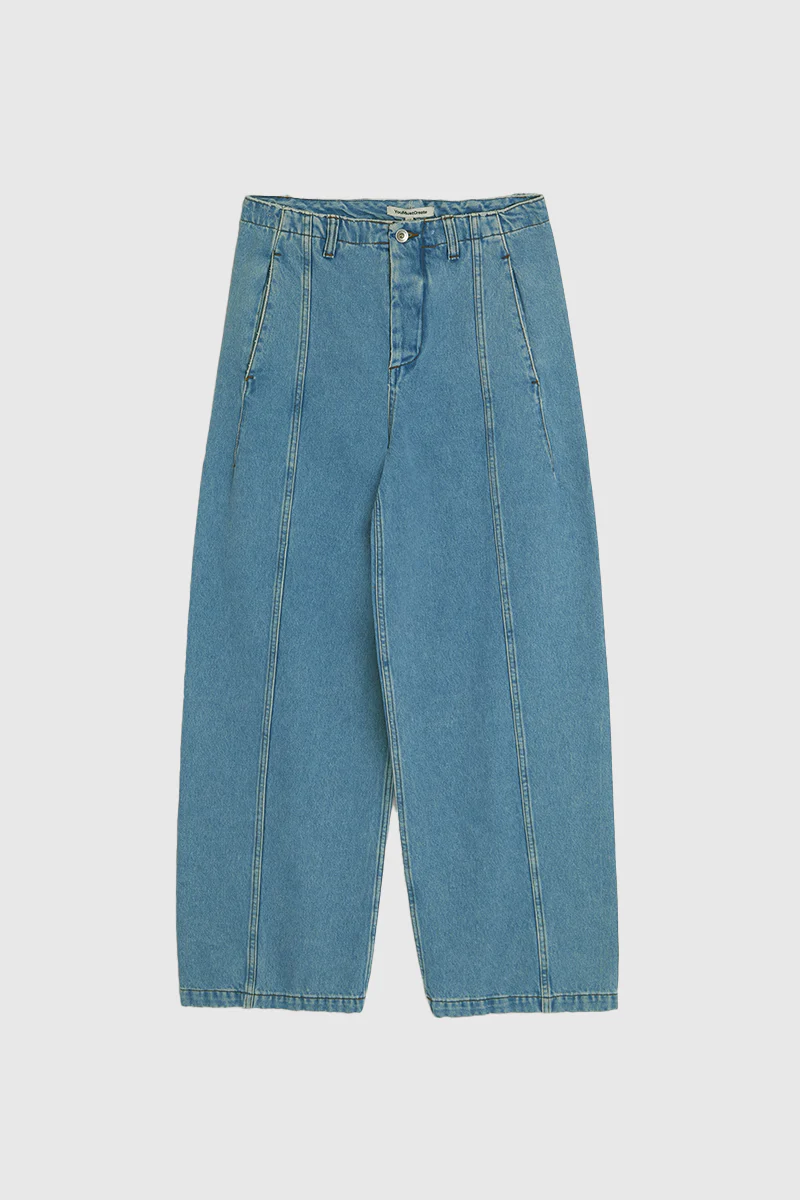 Displaced Seam Jean - Blue