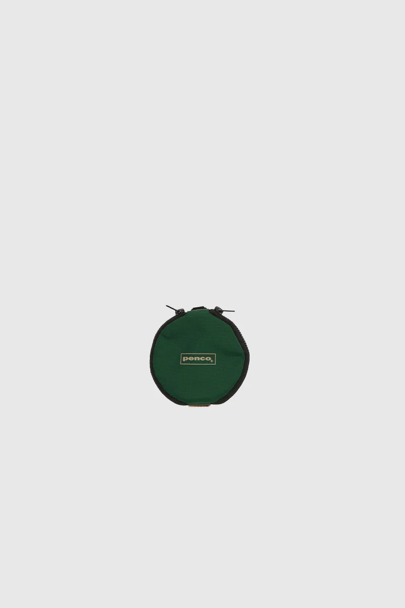 Double Door Purse - Dark Green