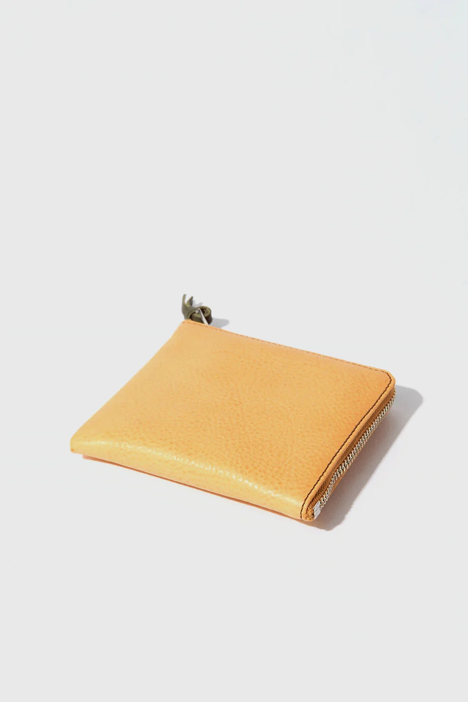 Double Zip Wallet - Tan / Olive - Image 4