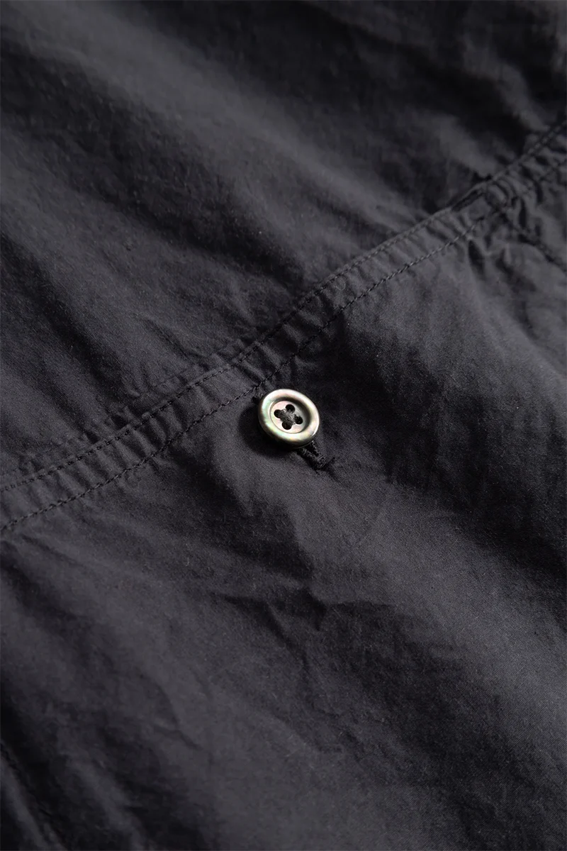 Falster Tencel Oversized Shirt - Dark Navy - Image 4