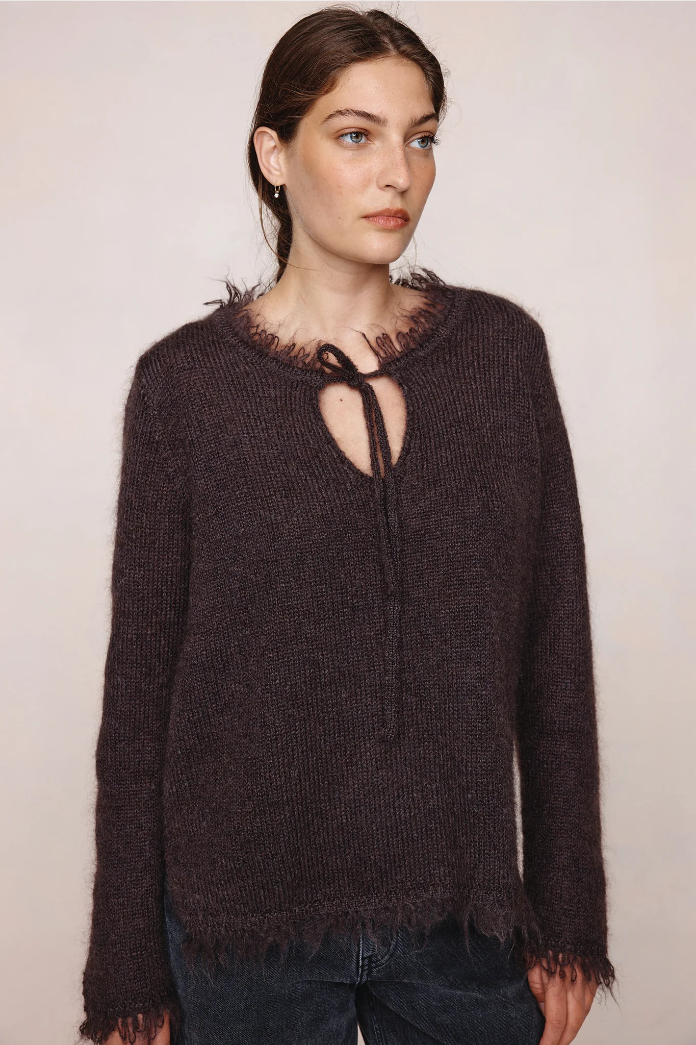 Freyed Gabrielle Jumper - Tapenade - Image 3