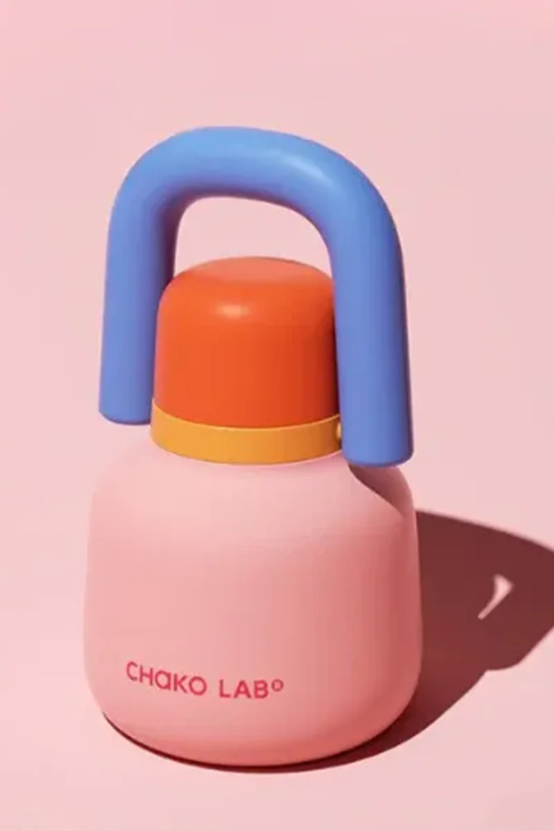 Hanging Pot Water Bottle 820ml - Blue / Pink - Image 3