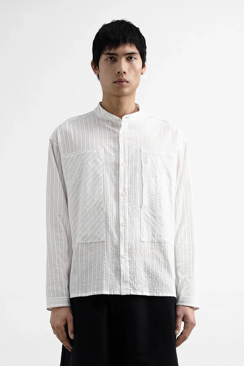 Hawkeye Shirt - Natural Stripe - Image 3