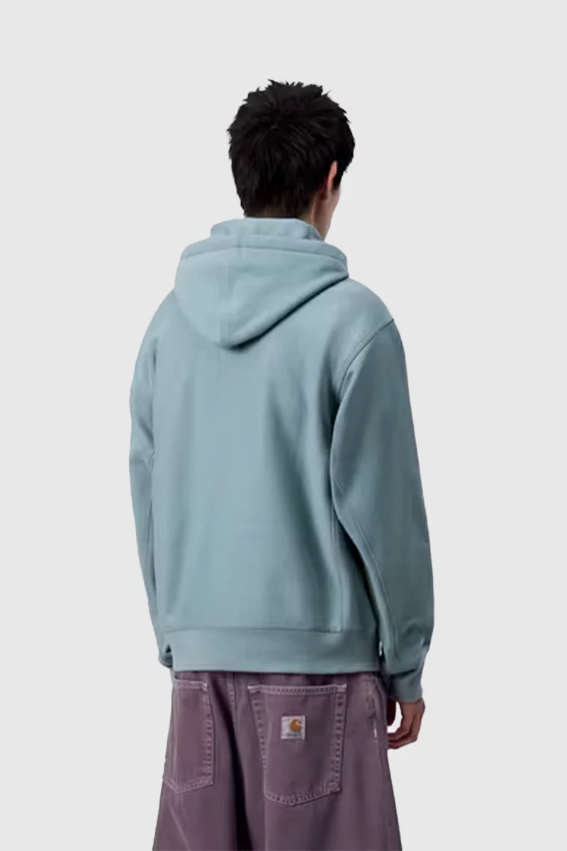 Hooded American Script Sweat - Citadel - Image 3