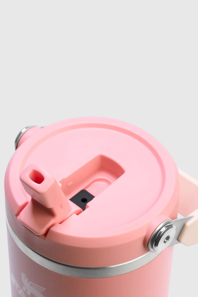 Iceflow Flip Straw Tumbler 885ml/30oz - Pink Mesa - Image 3