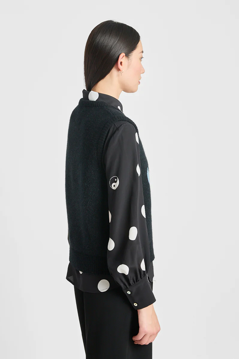 Jung at Heart Vest - Black - Image 3