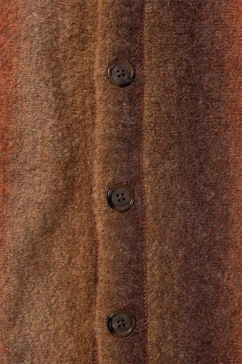 Kirk Knit Cardigan - Brown - Image 3
