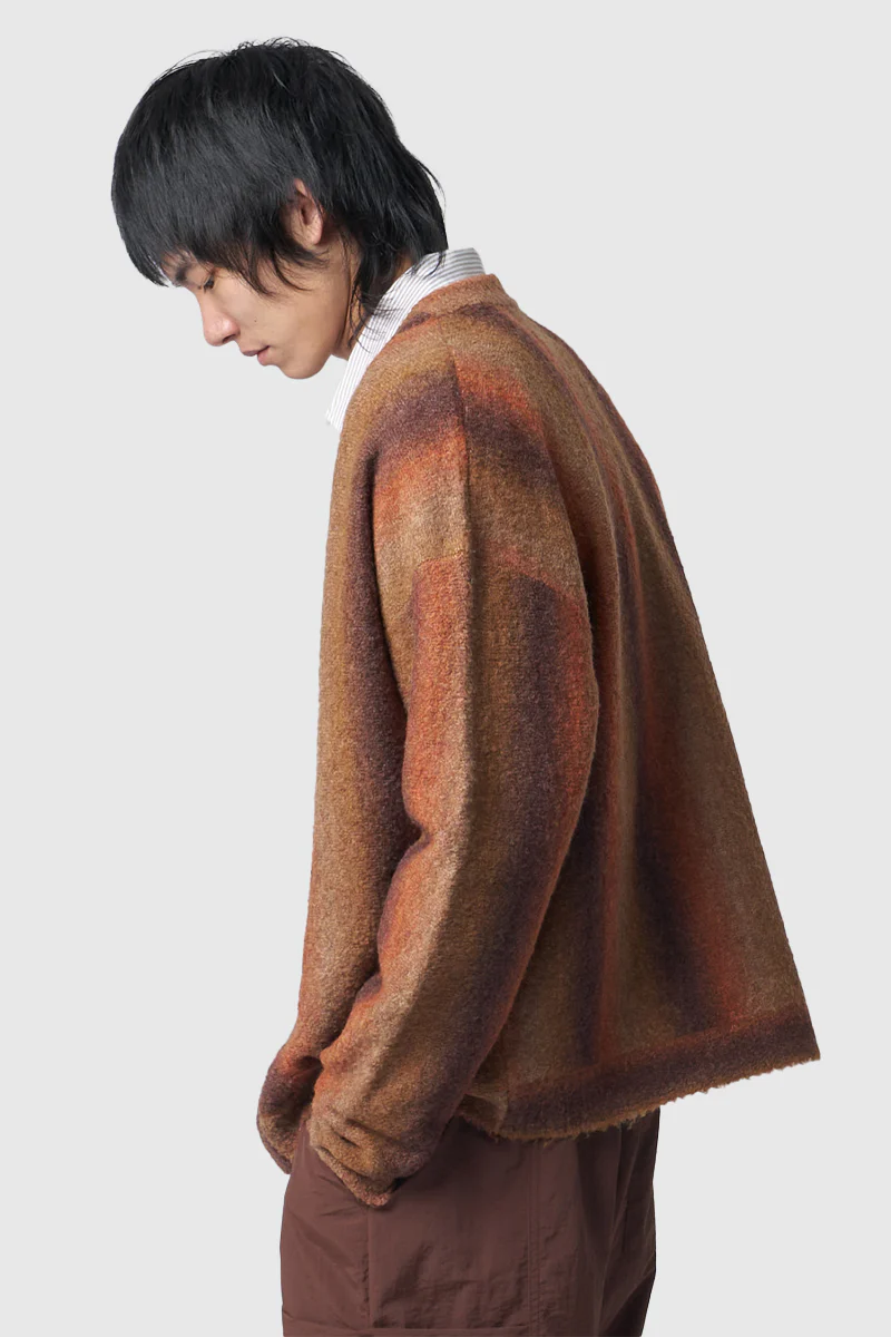 Kirk Knit Cardigan - Brown - Image 5