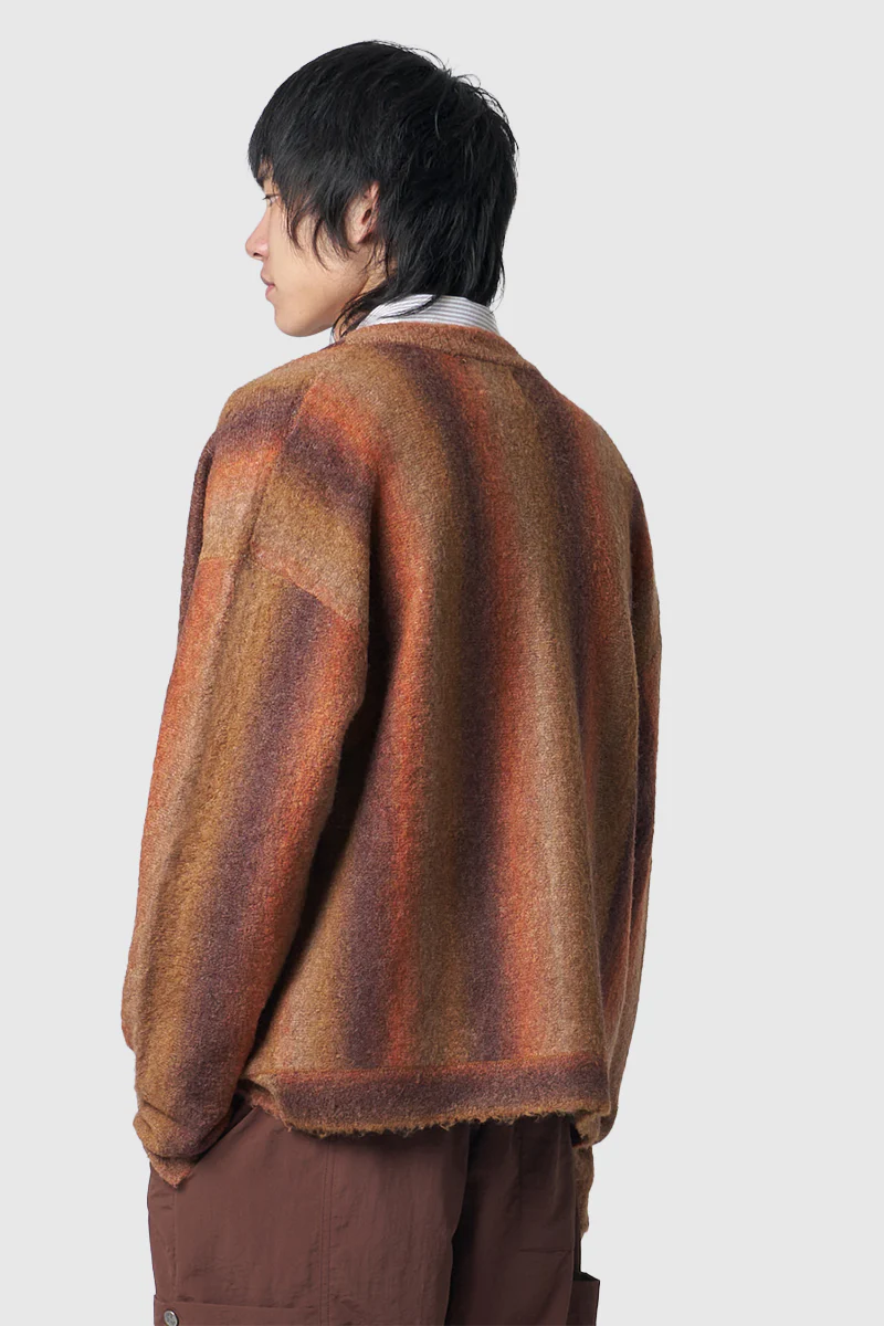 Kirk Knit Cardigan - Brown - Image 6