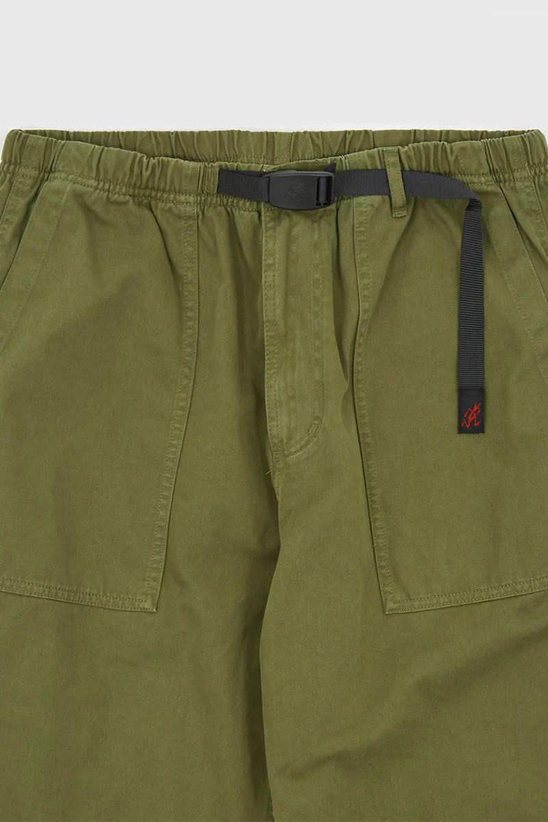 Loose Tapered Pants - Olive - Image 3