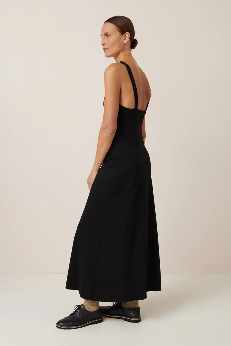 Low Back Dress - Black - Image 3