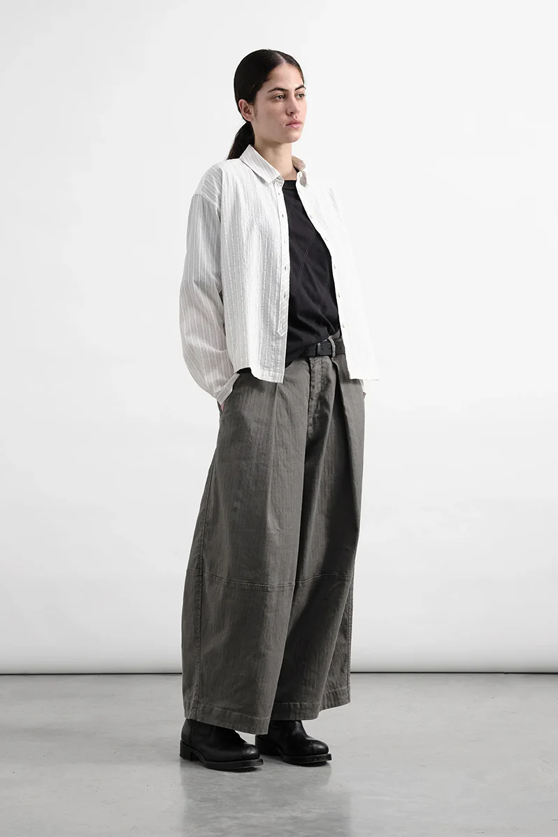 Marianne Shirt - Natural Stripe - Image 3