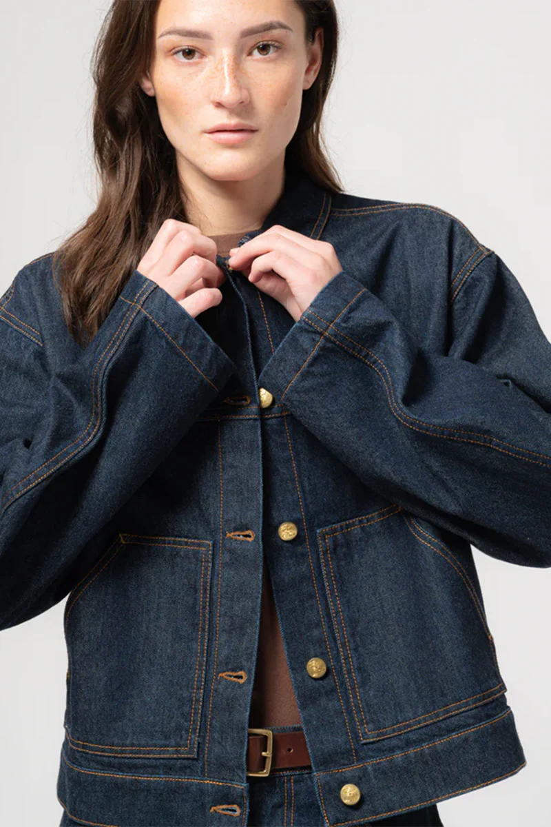 Miami Jacket - Century Denim Blue Rinse - Image 5