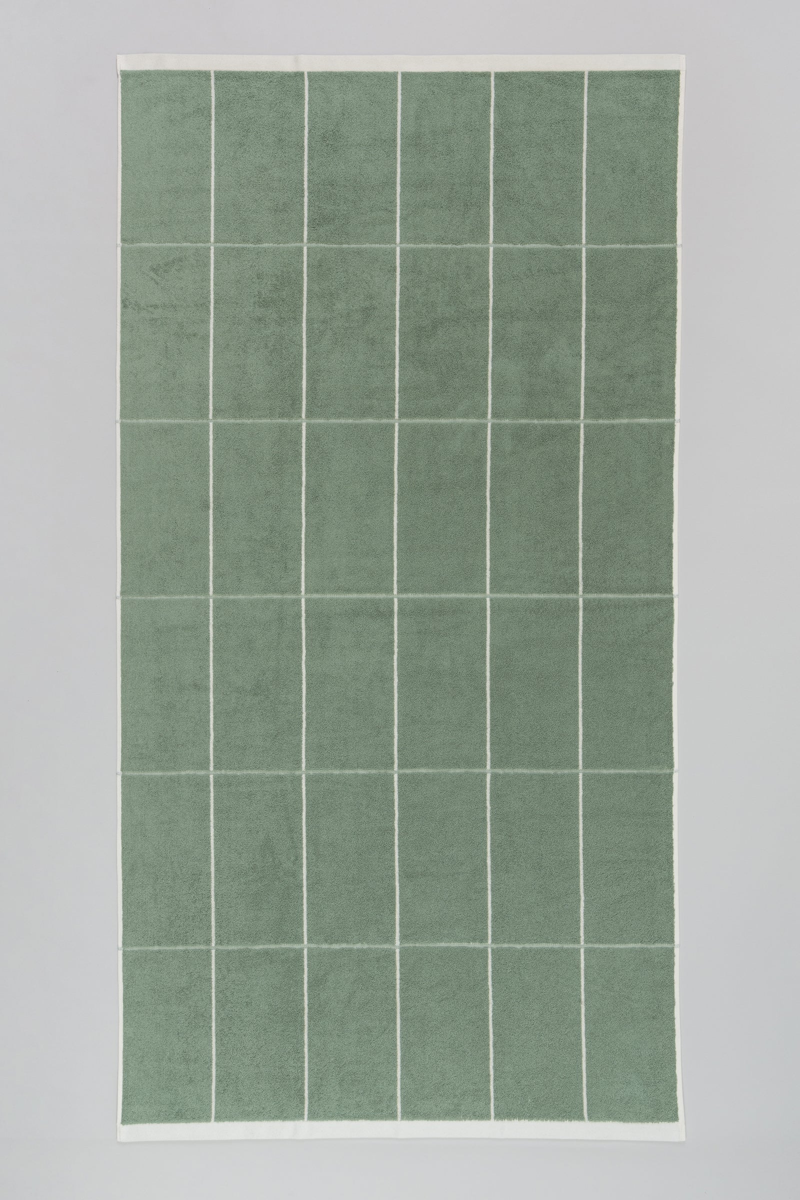 Miles Bath Sheet - Sage / Chalk - Image 4