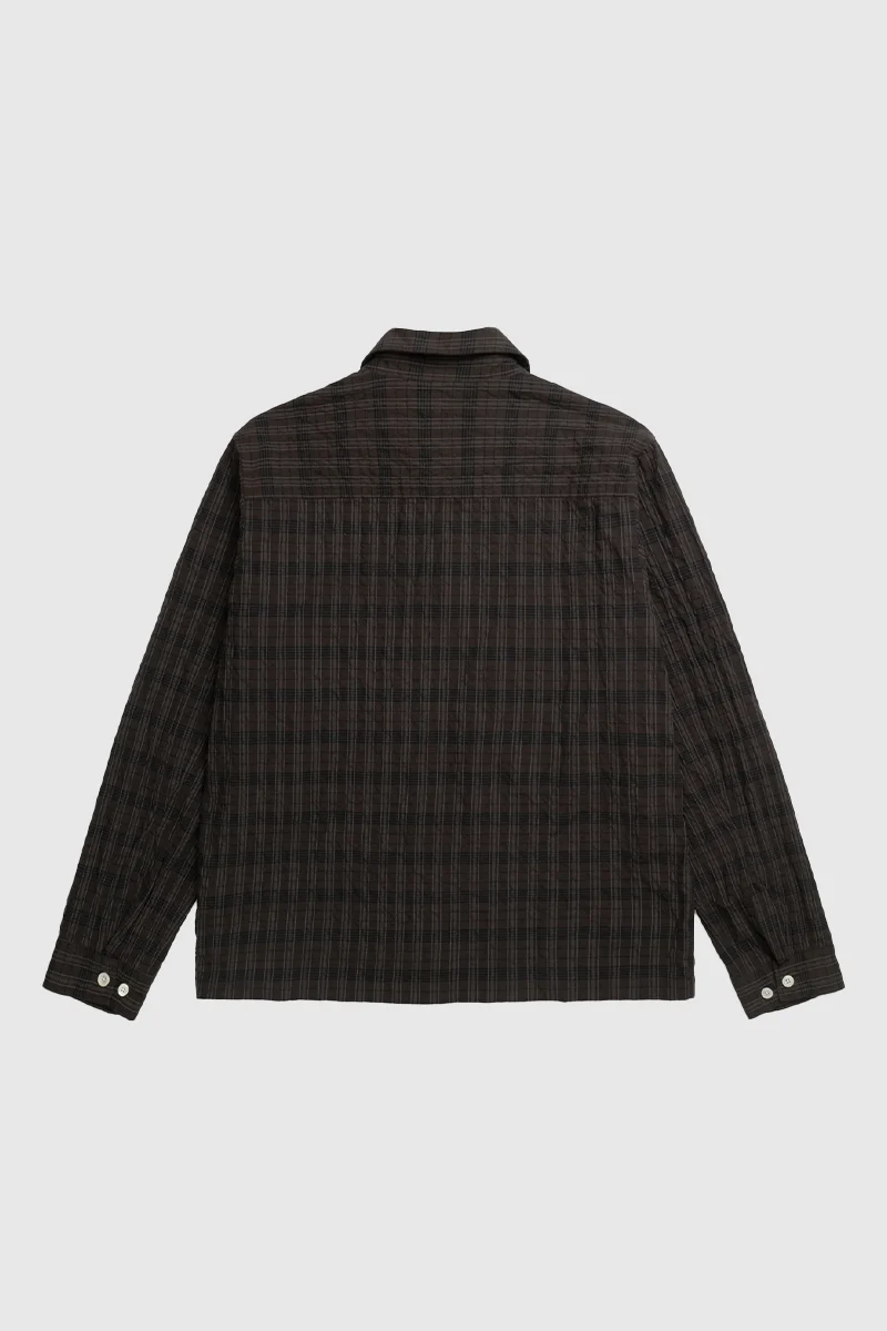 Mols Hunting Check Shirt - Delicioso Brown - Image 5