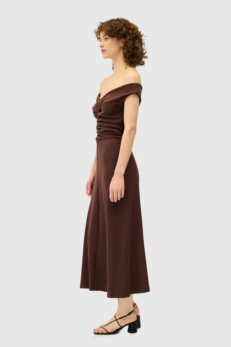 Niveah Dress - Chocolate - Image 5