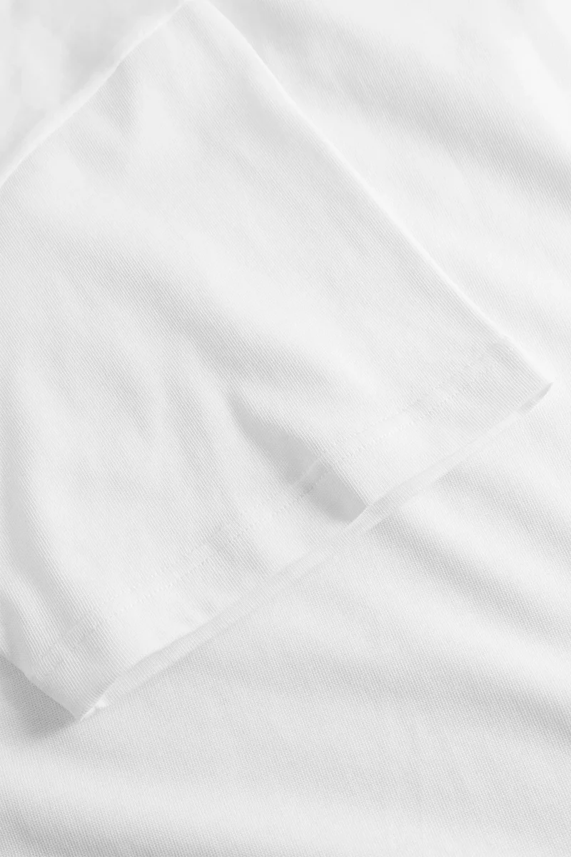 Norse Standard Heavy Loose T-Shirt - White - Image 5
