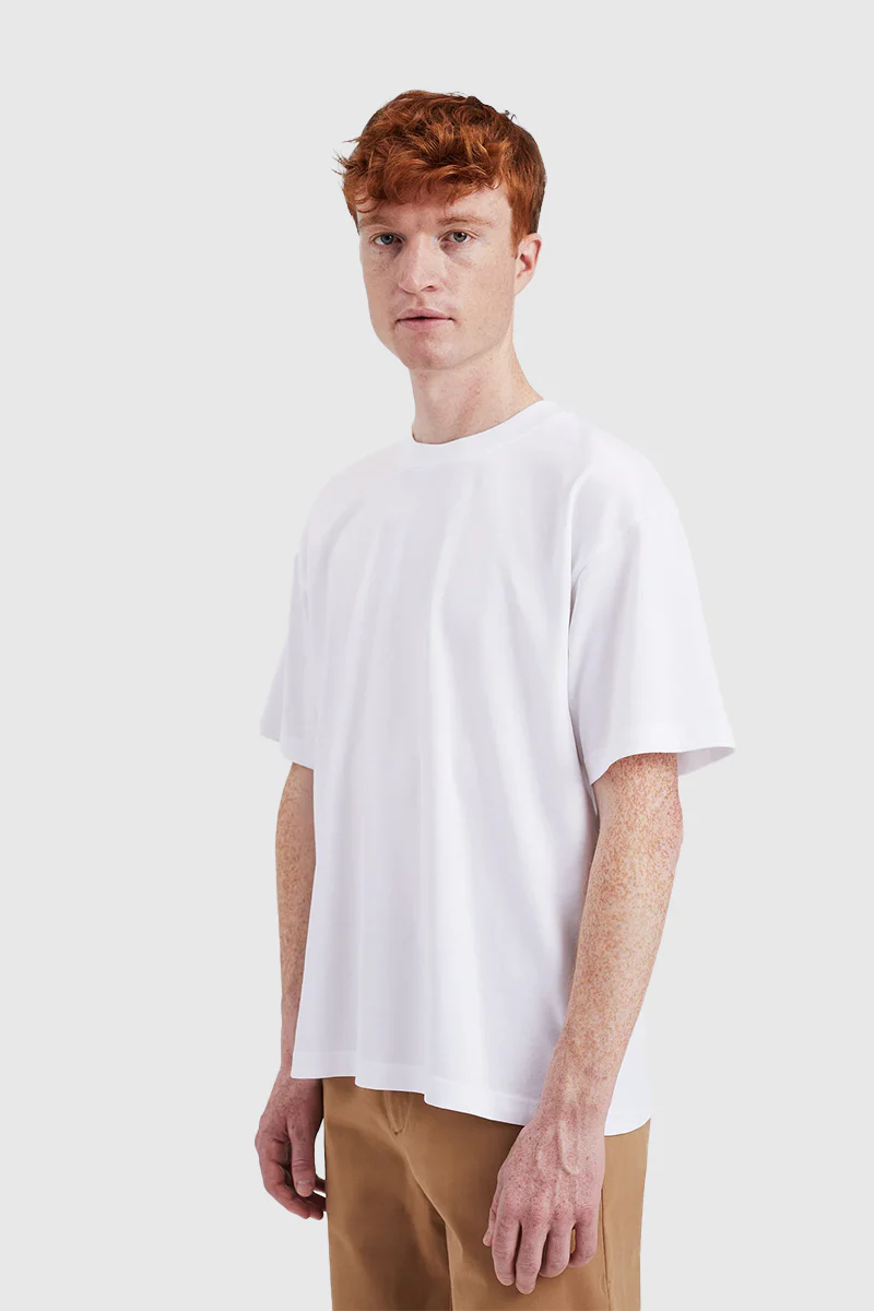 Norse Standard Heavy Loose T-Shirt - White - Image 6