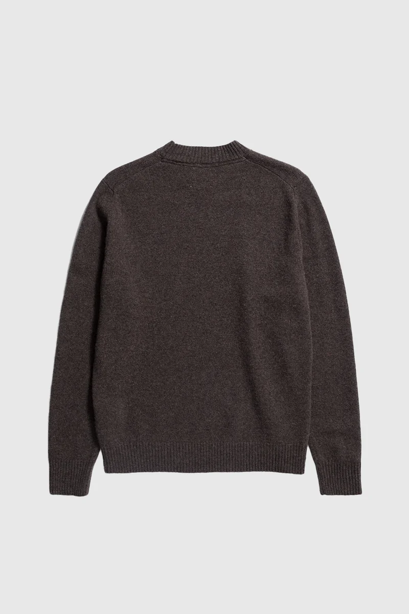 Norse Standard Merino Lambswool Sweater - Heathland Brown - Image 5