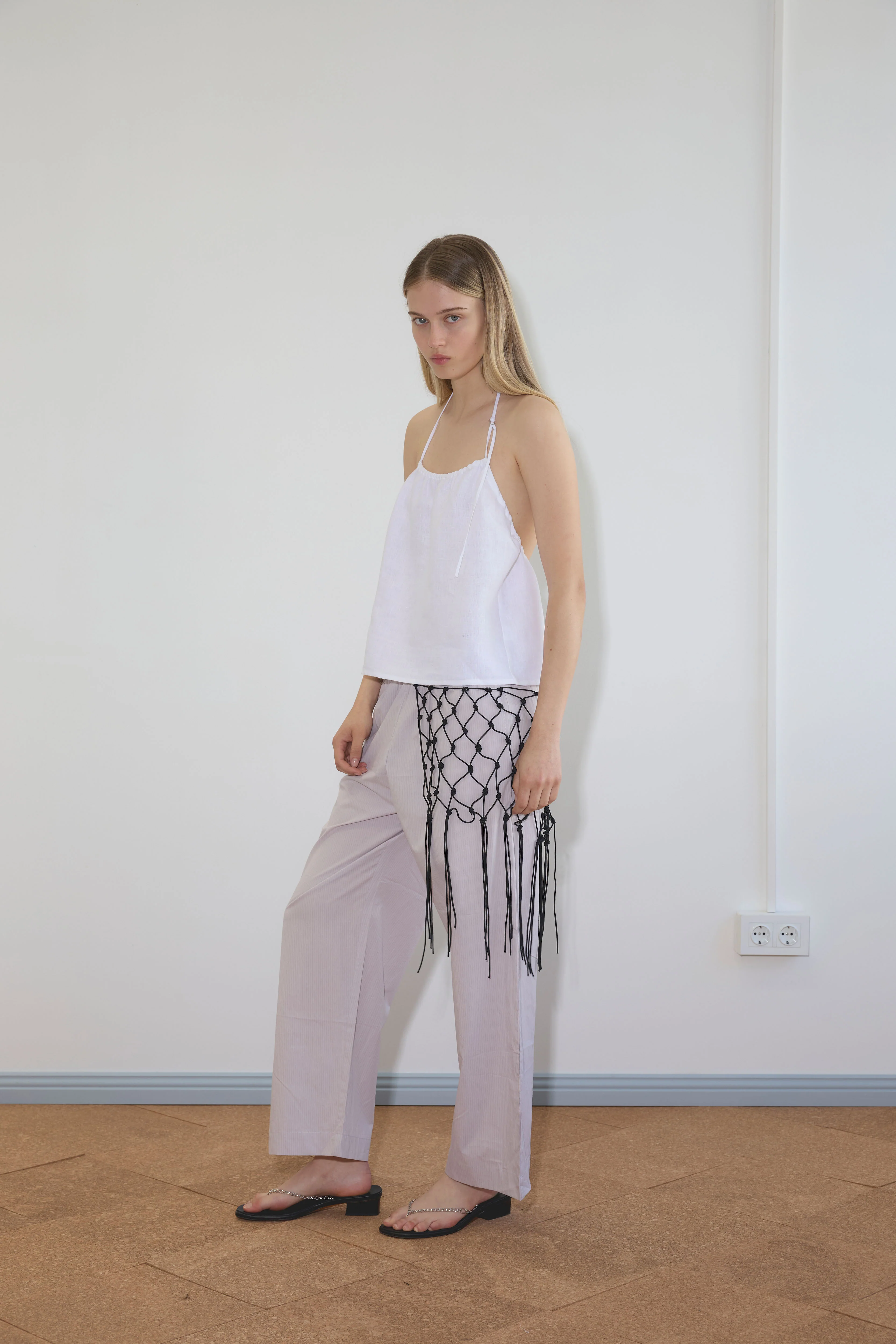 O Ring Halter - White - Image 2