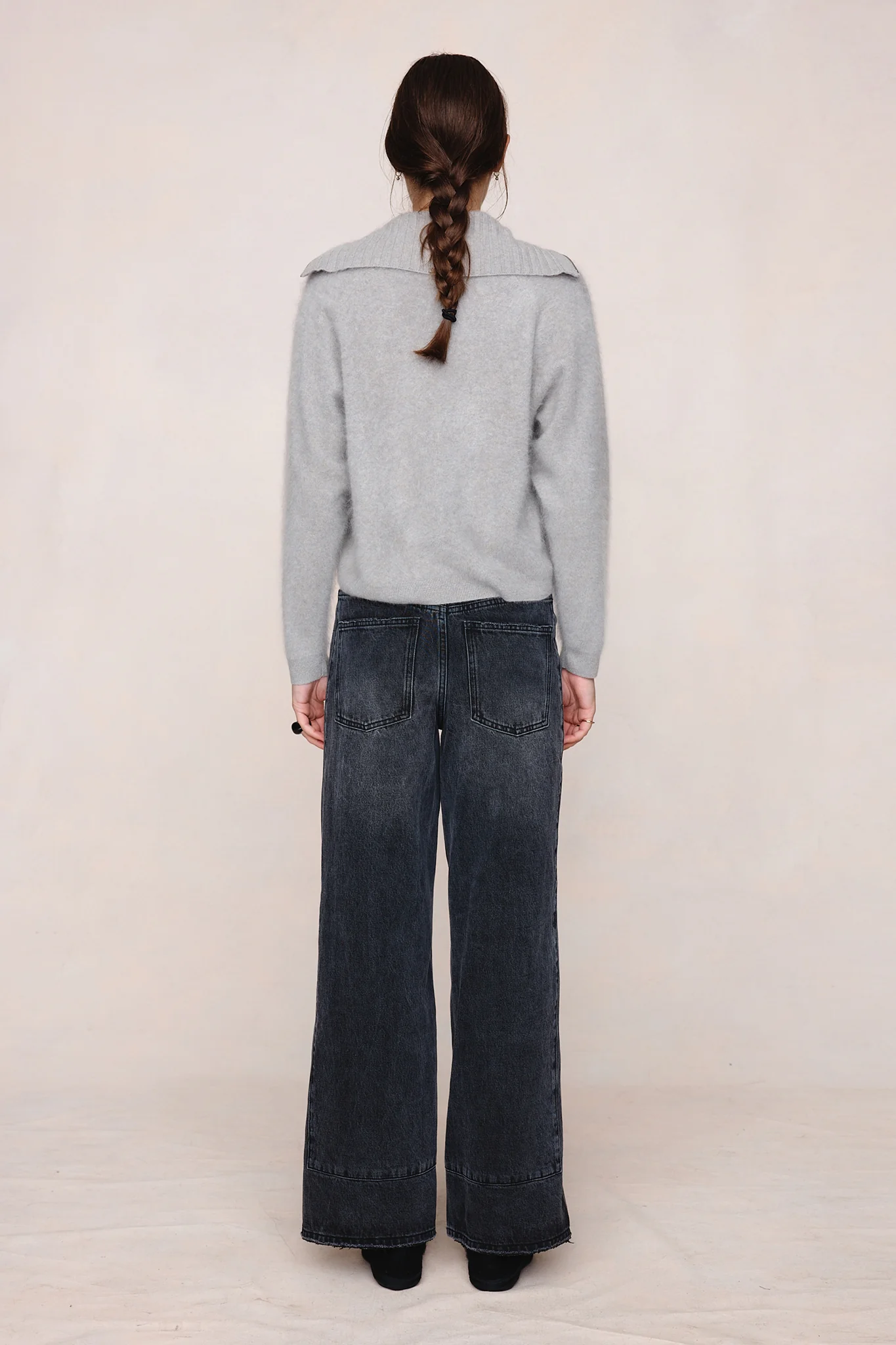 Oscar Zip Up - Fog - Image 3