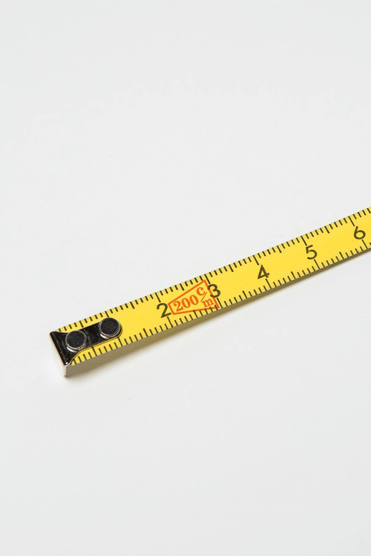 2M Pocket Measuring Tape - Red - Image 3