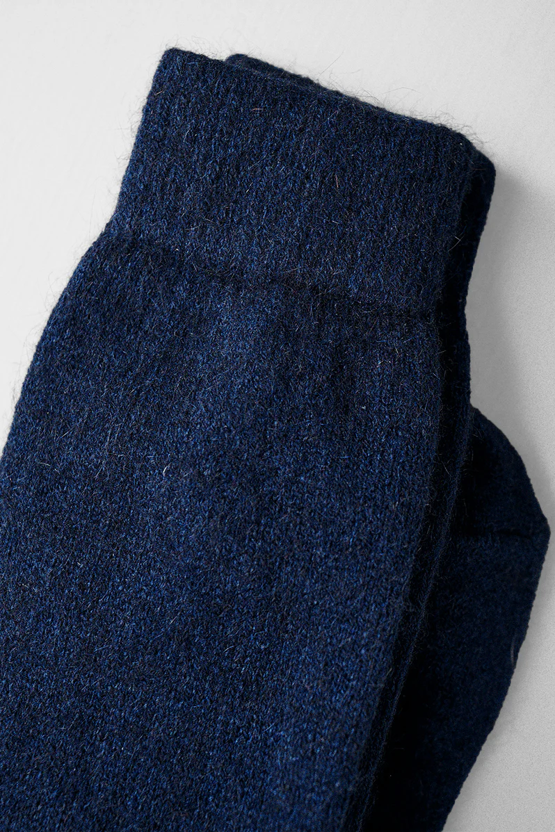 Possum Merino Socks - Ink - Image 2