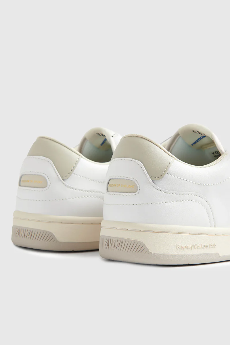 Pro Cup 01 Leather - White / Putty - Image 5