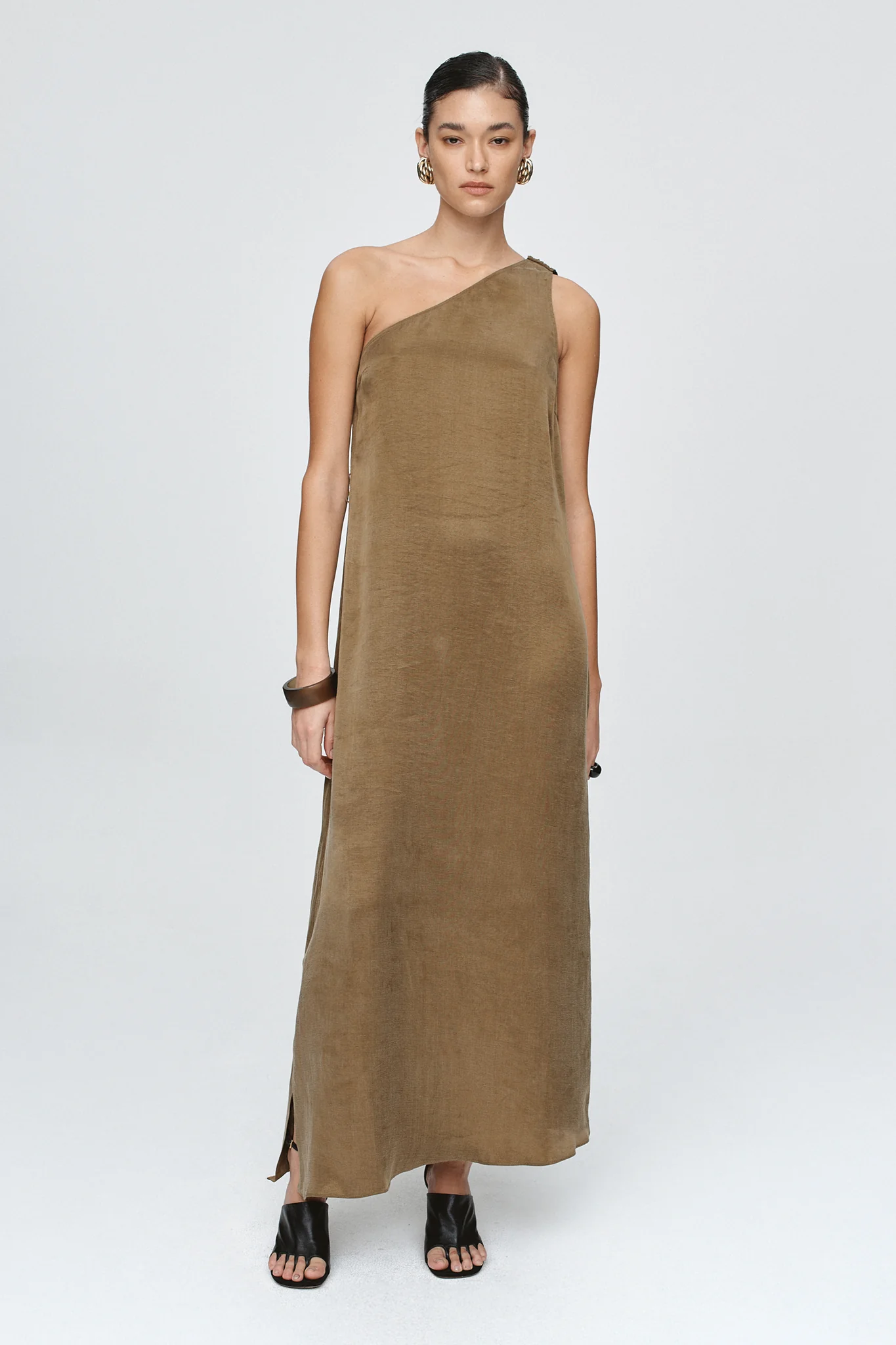 Rosa Dress - Olive - Image 9