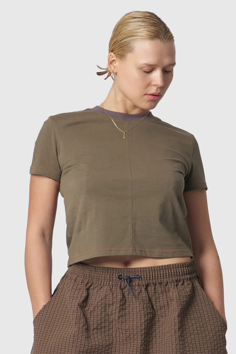 Ruckers Baby Tee - Olive - Image 3