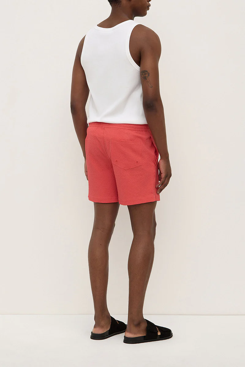 Seth Swim Short - Washed Chilli - Image 4