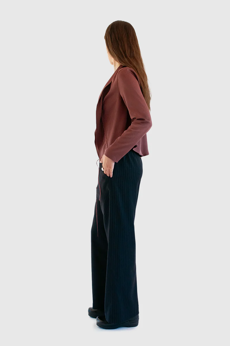 Shall We Blouse - Tuscan Red - Image 5