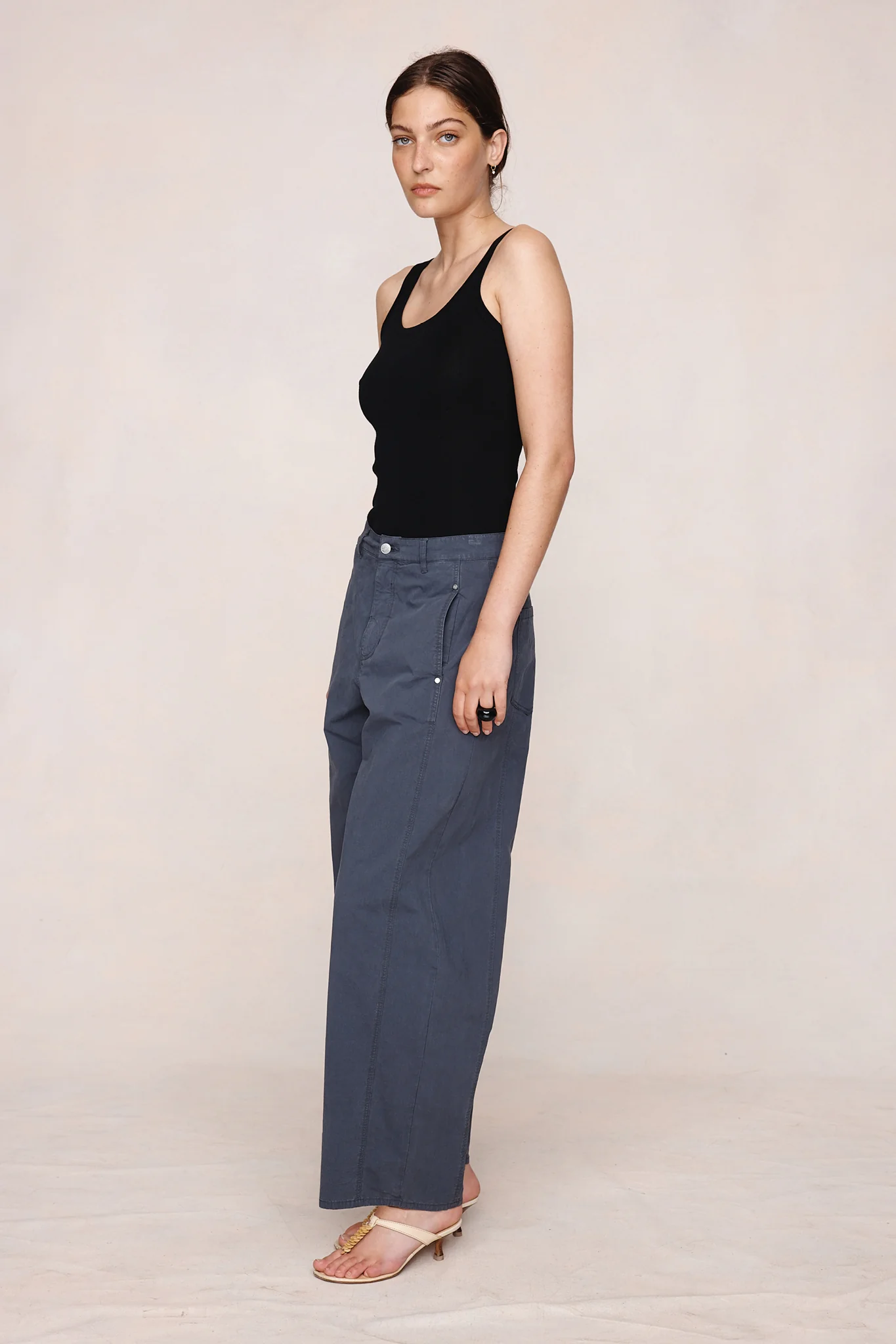 Sumiko Pant - Charcoal - Image 2