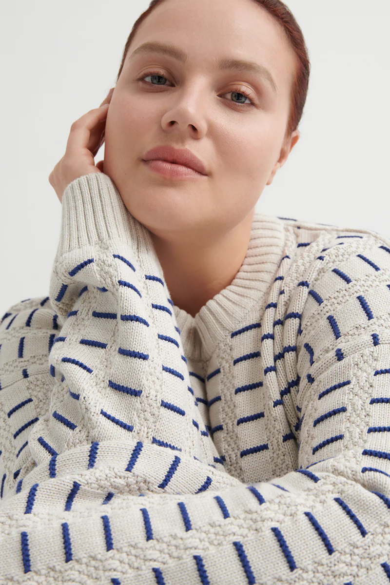 Thread Jumper - Oat Melange - Image 2