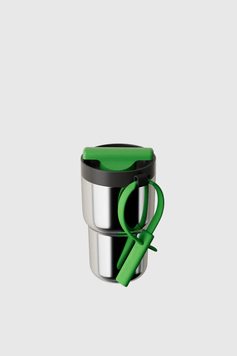 Twist Tumbler 530ml - Black / Green