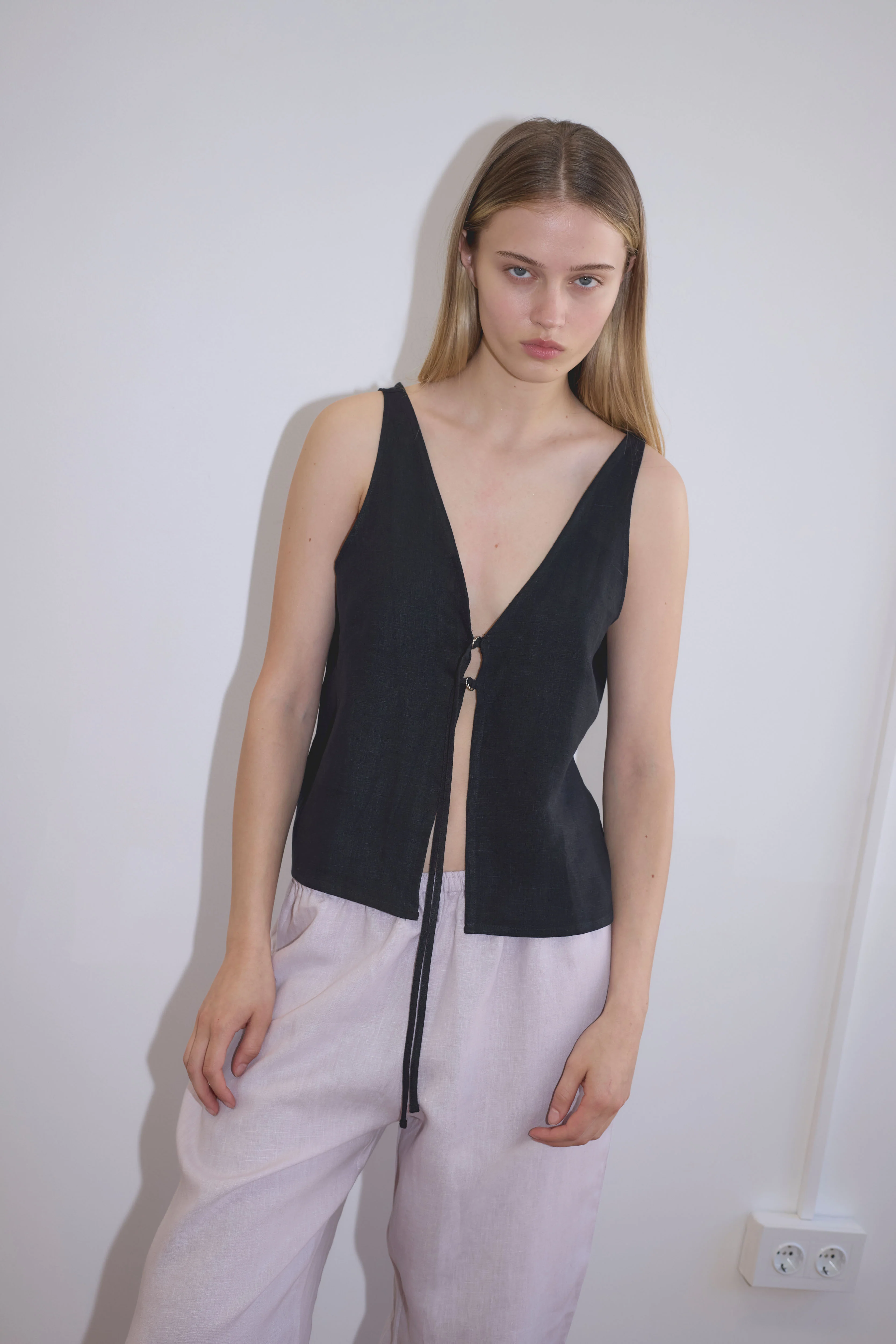 Two Part Top - Black - Image 3